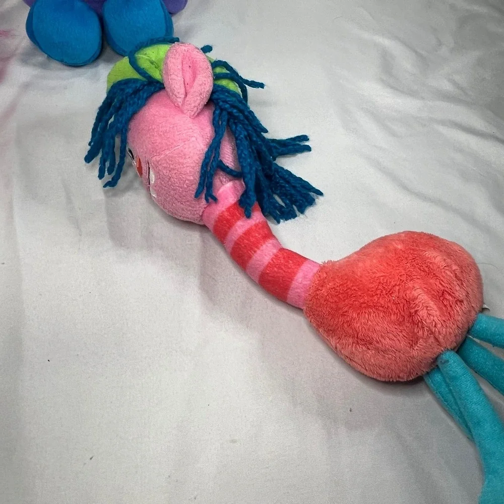 DreamWorks Singing Trolls Plush Lot of 4 Poppy Biggie Guy Diamond Cooper Hasbro